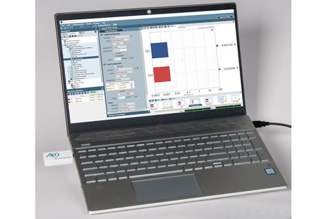 The APx500 Flex audio analyzer measurement software