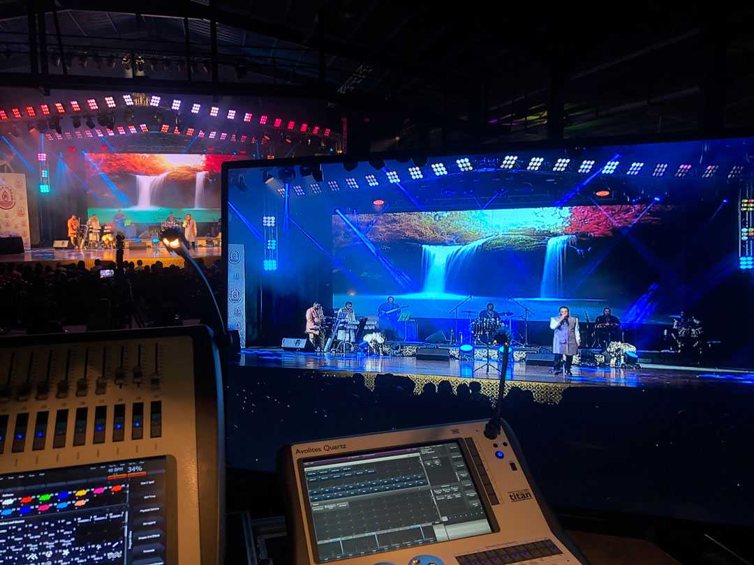 All Events Lighting Systems has been providing technical services to the event for the past 15 years