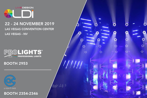 The Prolights stand will host multiple events