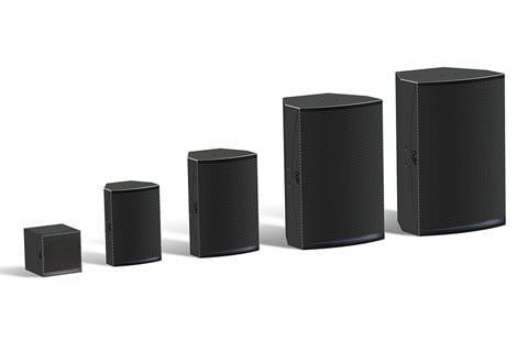 The iX line is made up of five coaxial speaker models