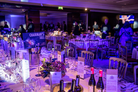 The Royal Variety post show party was held at the Intercontinental Hotel, Park Lane (photo: Andy Newbold, Royal Variety Charity)