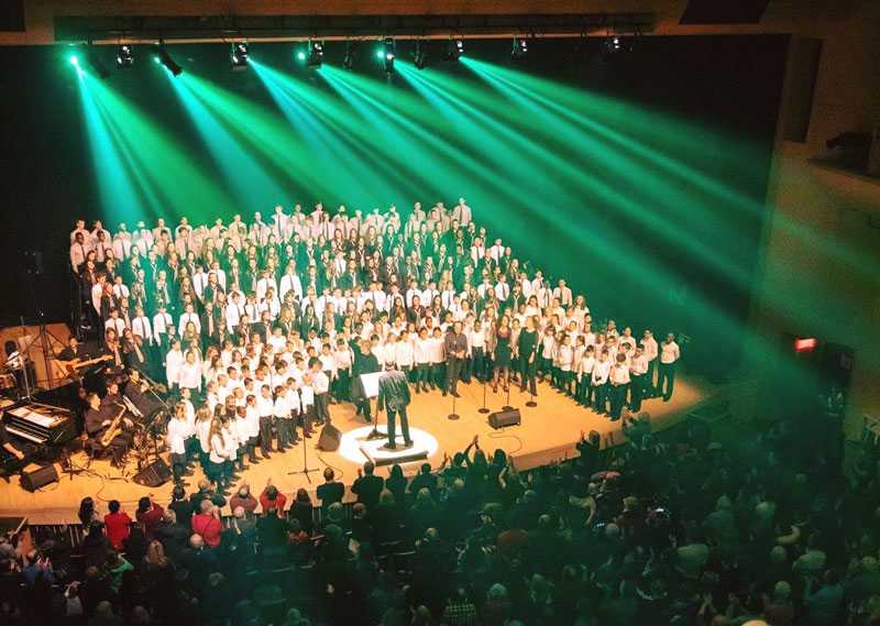 Petit Chanteur de Laval in concert (Productions Novak Photographie)