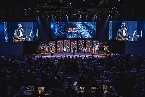 Opened in 2019, the new building serves as Summit Church’s broadcast centre