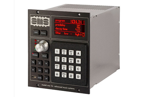 The AMS RMX16 Digital Reverberation System is being relaunched in hardware format