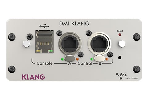 The DMI-KLANG connects directly to DiGiCo consoles’ internal audio stream