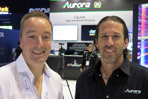 Stuart Thomson of CUK Audio and Paul Harris of Aurora Multimedia