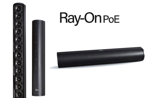 RAY-ON PoE loudspeakers are available for immediate shipping