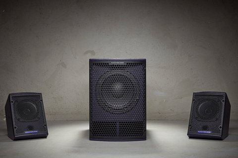 The F5 speaker and the SB8 bass unit debuted at ISE