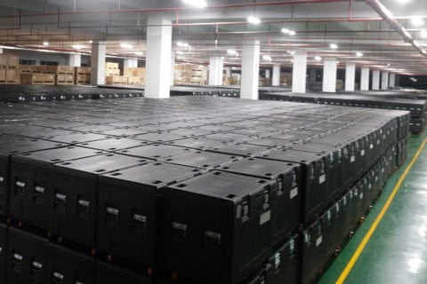 Absen’s new warehouse has the capacity to hold twice the amount of stock than the current one