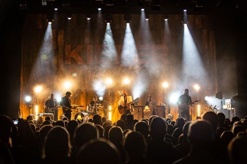 The RGBW moving wash units were supplied by Colour Sound Experiment (photo: Beth Elliot)