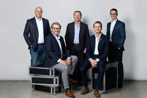 Michael Rickers, Herbert Marx, Ralph-Jörg Wezorke, Philipp Wezorke and Stephan Saremba