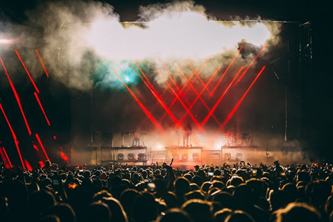 Rüfüs Du Sol played the CRSSD Festival in San Diego’s Waterfront Park (photo: Collin Black)