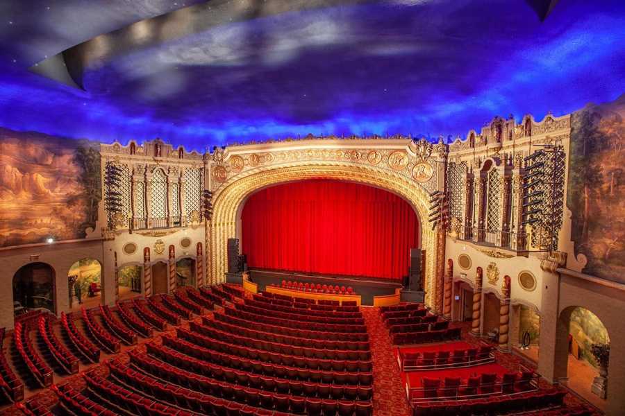 The Orpheum Theatre underwent a $14m renovation and reopened in 1997