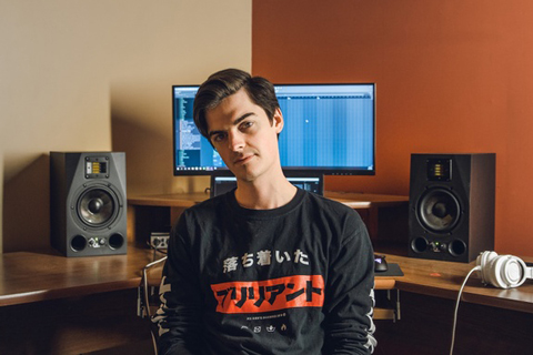 Asher Postman uses a pair of Adam Audio A7X active nearfield studio monitors