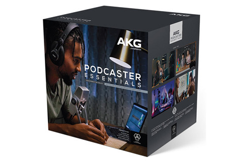 The AKG Podcaster Essentials bundle will be available this month