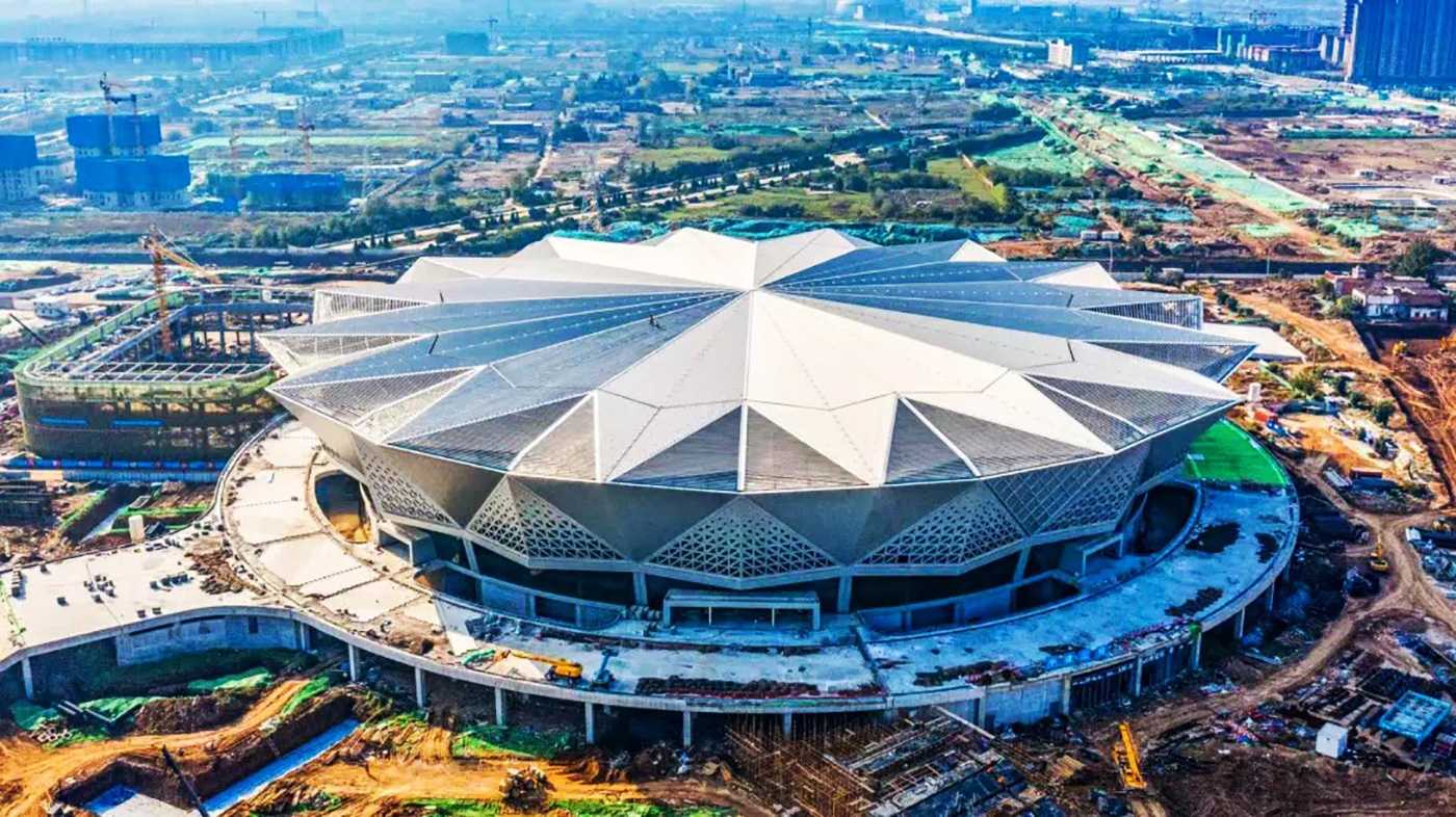 The stadium is the main venue for the opening and closing ceremonies of the 14th National Games