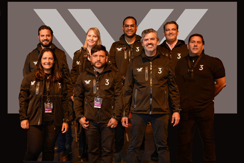 The Wholestage team: Luis Duque (CEO), Karla Basalo (CFO), Catherine Van Den Bossche (CMO) Alvaro Fuentes (director, Colombia), Johnathan Del Villar (director, Caribbean), Marino Gutierrez (director, Caribbean), and German Castaño (sales) Gilmer Duran