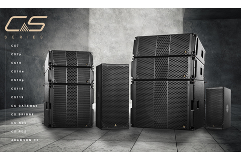 The CS-Series loudspeakers are available as standalone products or as an upgrade to existing S-Series enclosures