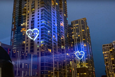 Lighting hearts across Chicago