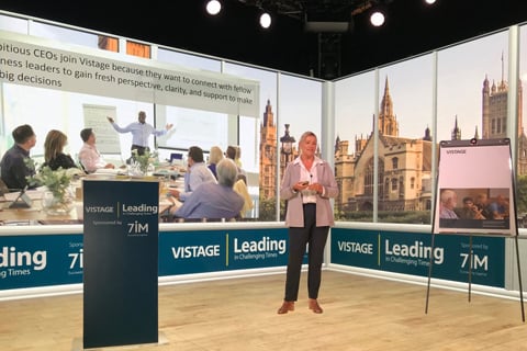 Sally Wells, Vistage chair for London