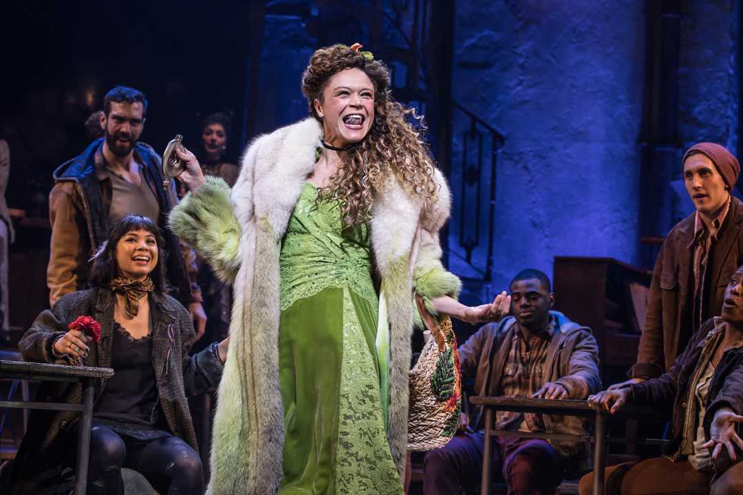 Hadestown its Broadway debut at the Walter Kerr Theatre last April (photo: Matthew Murphy)