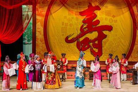 The 1,031-seat Ko Shan Theatre hosts traditional opera, dance and music