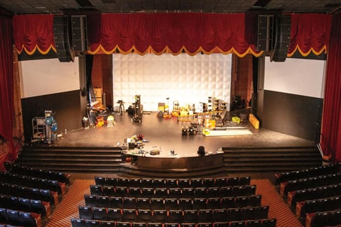 The Wink Theatre is now one of five Rock Bridge Community Church sites to utilise L-Acoustics A Series loudspeaker systems