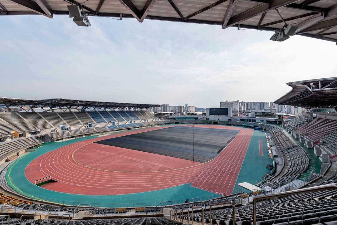 The Ulsan Sports Complex was built in 1970