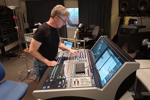 The new audio mixing system was installed by Swiss system integrator SLC Broadcast