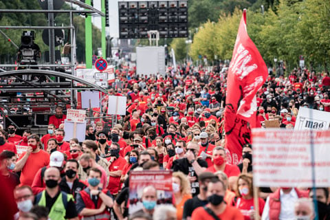 The rally in Berlin (photo: Manuel Weidt)