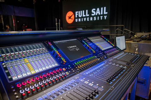 Full Sail University recently purchased a DiGiCo Quantum338 console