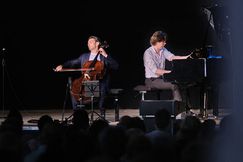 French cellist Gautier Capuçon decided to bring music back to the towns and villages of France (© Quentin Saison)