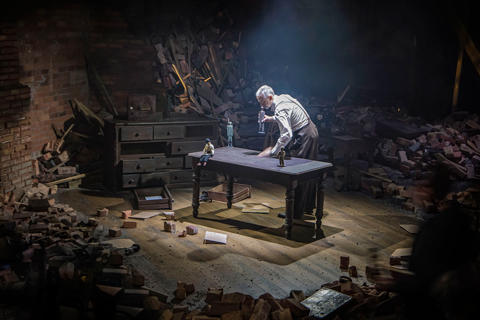 The play is set in a Warsaw ghetto in 1942 (photo: Rose Revitt)