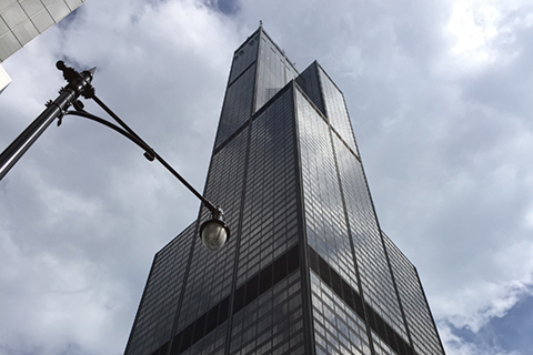 Willis Tower - the second tallest building in the Western Hemisphere