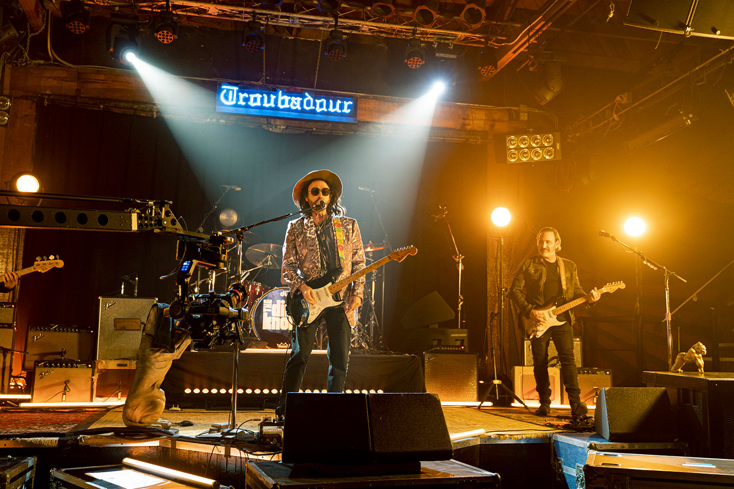 The band introduced the new album to the world with a livestream from the Troubadour (photo: Wrenne Evans)