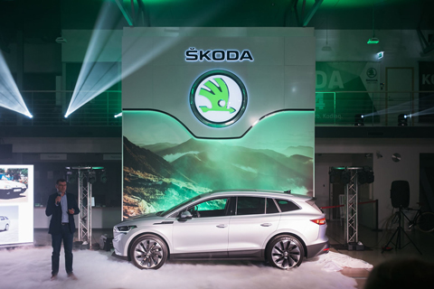 The event took place at the Škoda dealership centre in Tartu (photo: Karl Möls)