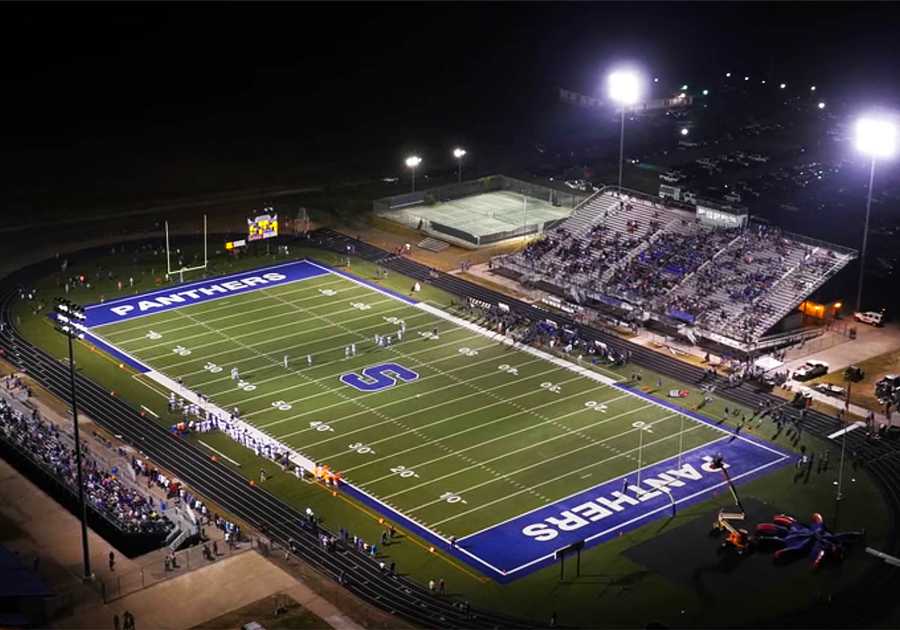 Sterlington Stadium can pack in nearly 4,000 fans on a good night