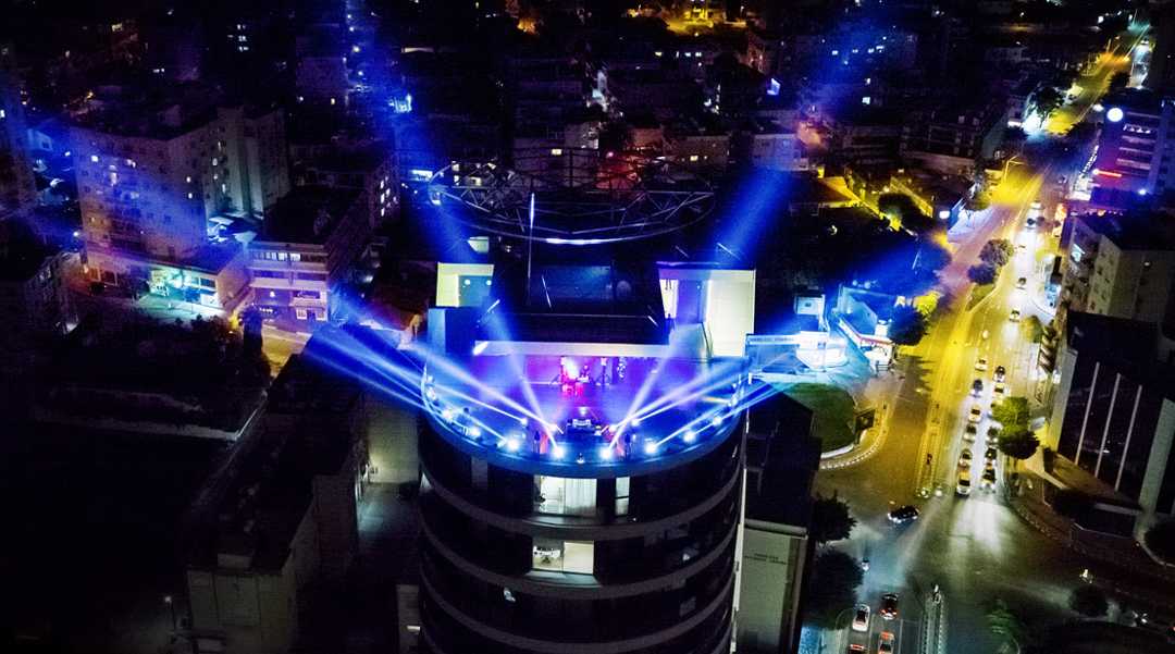 United We Can was filmed on top of one of the tallest buildings in the city of Limassol