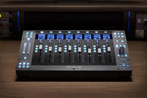 Expandable to a 32-channel control surface, the controller offers integration for all major DAW platforms