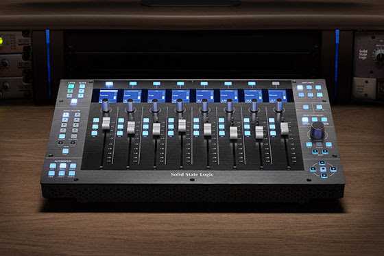 Expandable to a 32-channel control surface, the controller offers integration for all major DAW platforms