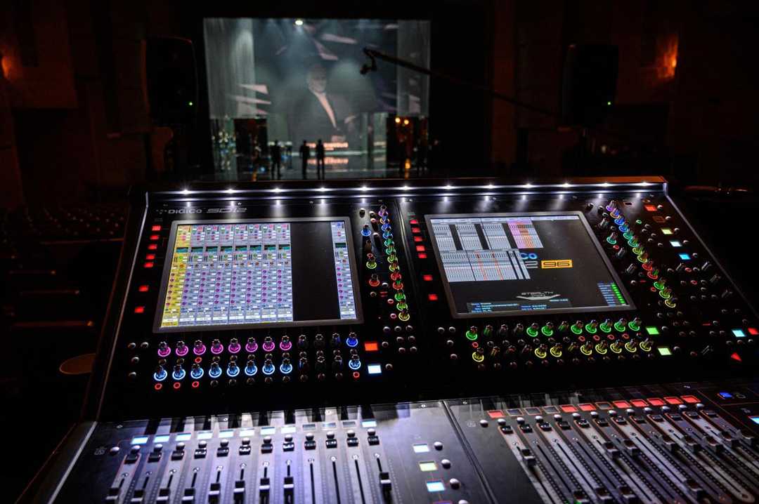 NGR Service deployed a DiGiCo SD12 96-channel console with D-Rack and D2-Rack