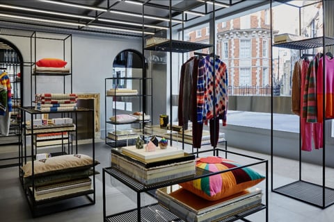 The newly-opened Browns outlet in the heart of London’s Mayfair