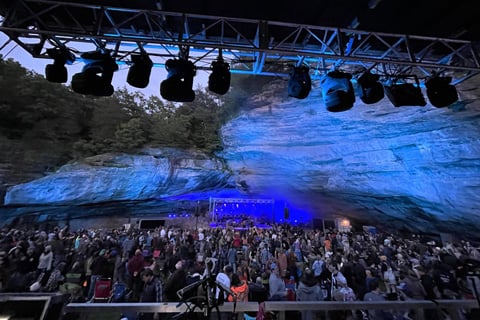 Memorial Day at the Shawnee Cave Amphitheatre