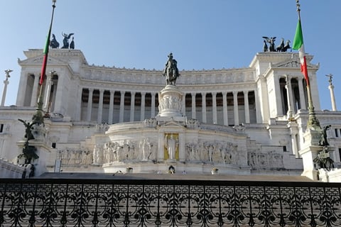 Galleria Sacconi is located inside the Vittoriano (photo: AudioFactory)