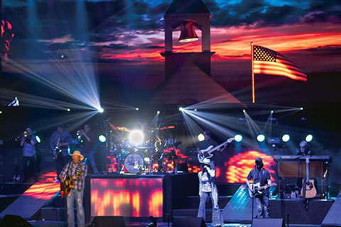 Toby Keith’s tour kicked off at the Denny Sanford Premier Centre in Sioux Falls