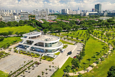 Saigon South Marina Club is a popular getaway destination