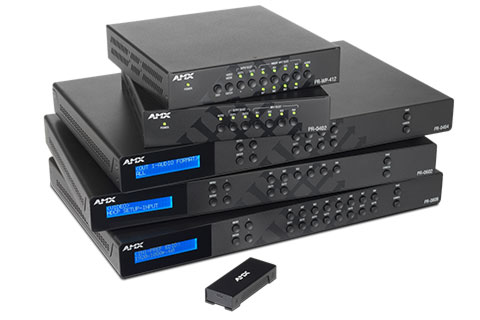 The debut includes four new Precis PR-Series matrix switchers