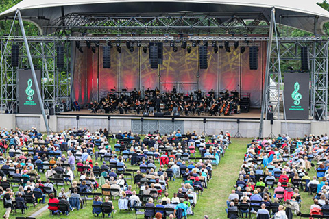 Celebrating the music Ennion Morricone in Berlin's Wuhlheide