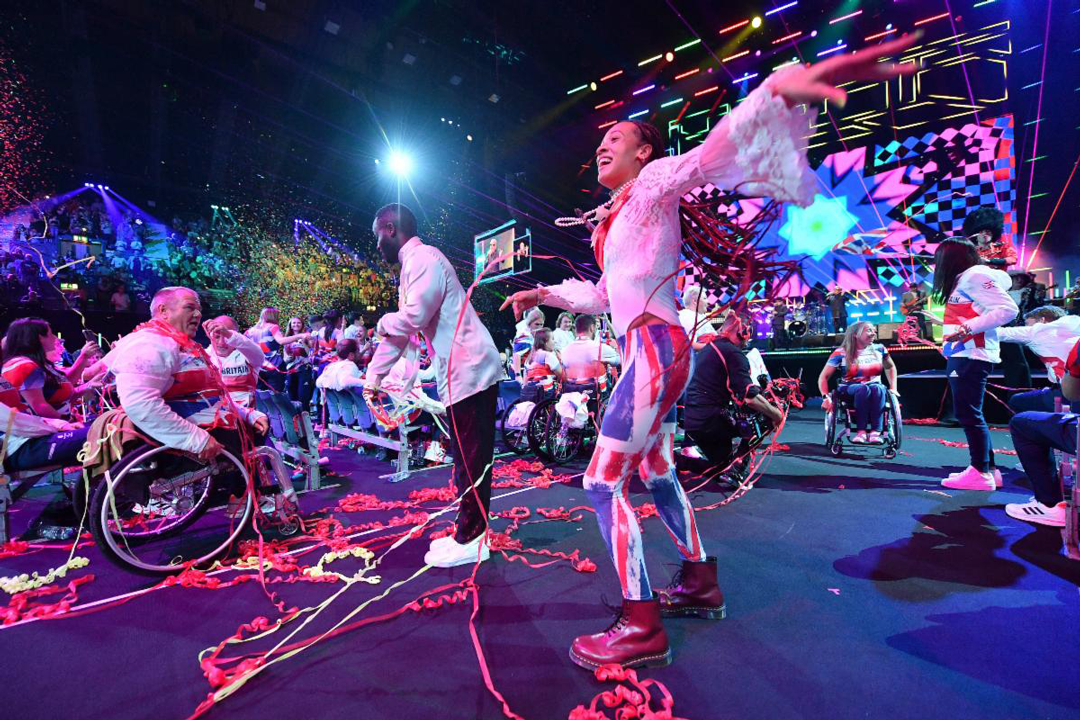 Great Britain’s Paralympic stars welcomed home with a line-up of artists that included Jamie Cullum, Birdy and Raymond Antrobus