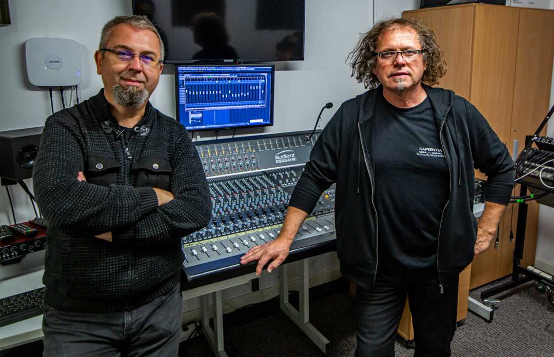 Áron Fazakas and József Lénárd at Sapientia Hungarian University of Transylvania